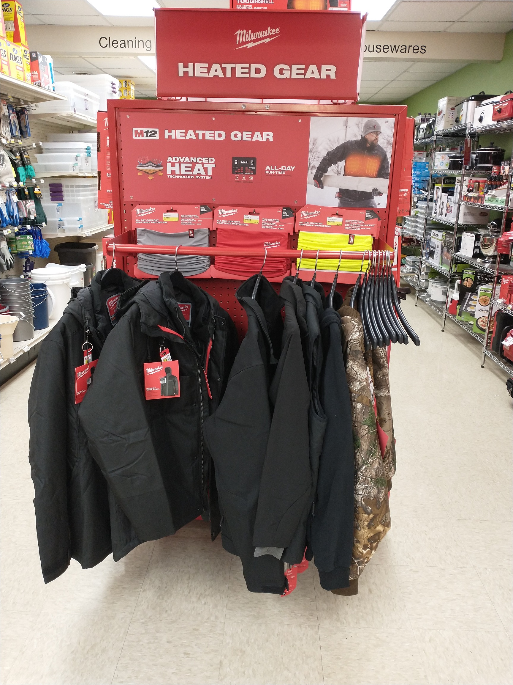 Milwaukee heated jacket in store sale